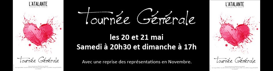 L’Atalante est heureuse de vous présenter son nouveau spectacle !